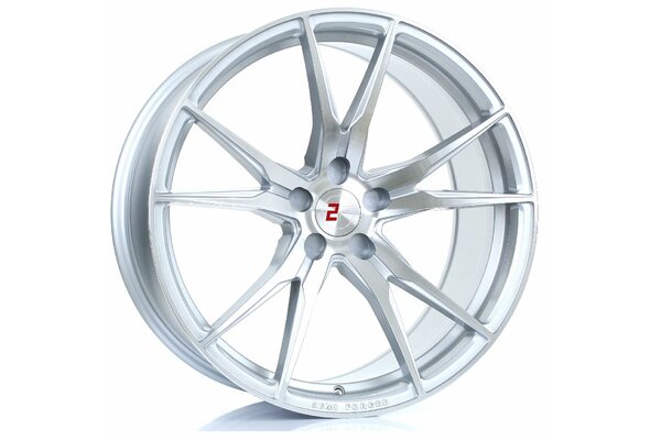 2FORGE ZF2 | 5X100 | 20x9,5 | ET 9 TO 45 | 76 | SILVER...