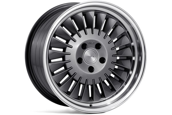 Ispiri Wheels CSR1D|18x9.5|5x112|ET42|CARBON-GRAPHITE|LEFT-DOUBLE-STEPPED-LIP