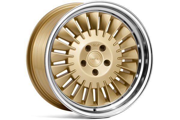 Ispiri Wheels CSR1D|19x8.5|5x112|ET42|VINTAGE-GOLD|LEFT-SINGLE-STEPPED-LIP