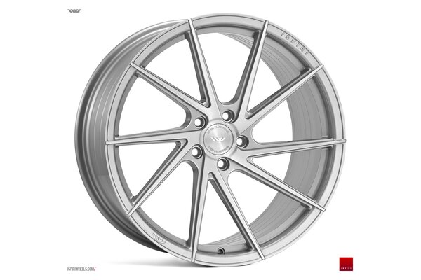 Ispiri Wheels FFR1D|19x10|5x120|ET25|PURE-SILVER-BRUSHED|LEFT-DEEP-CONCAVE